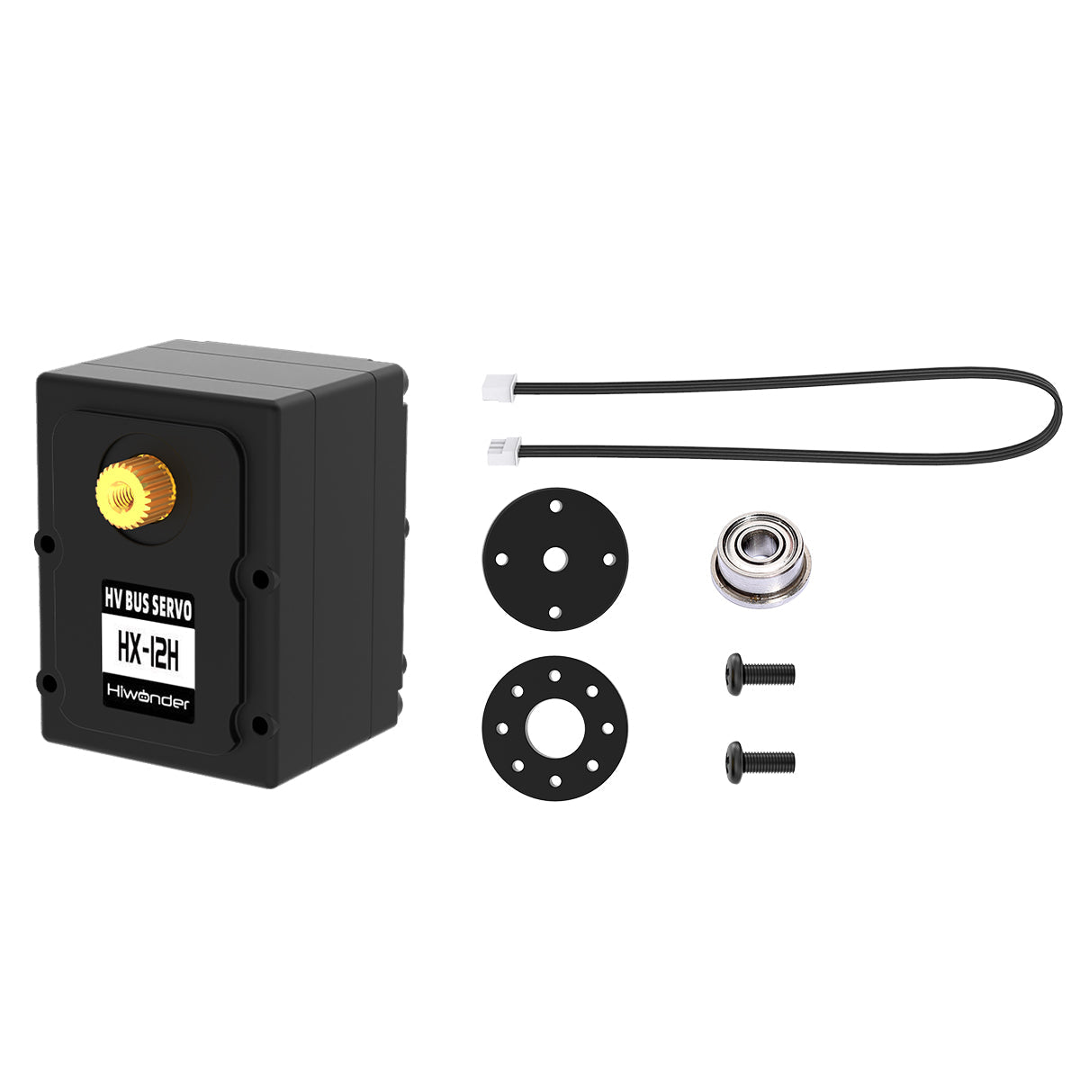 Image of Hiwonder HX-12H Serial Bus High Voltage Servo Double Shaft 12KG Data Feedback
