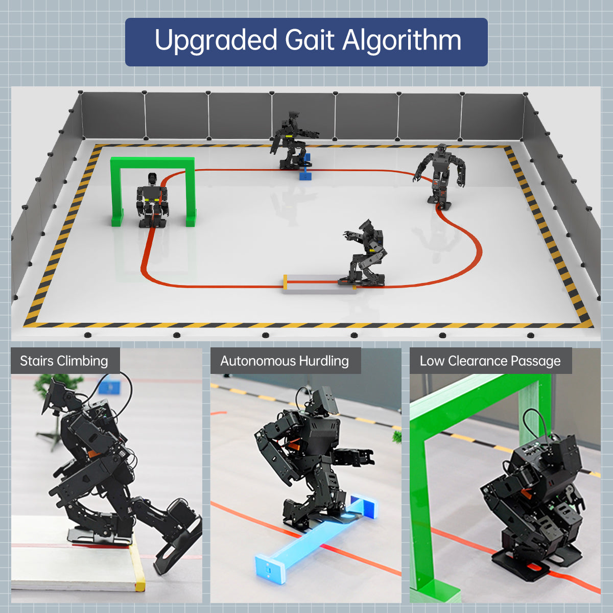 Image of AiNex Biped Humanoid Robot – Raspberry Pi Vision AI, ROS