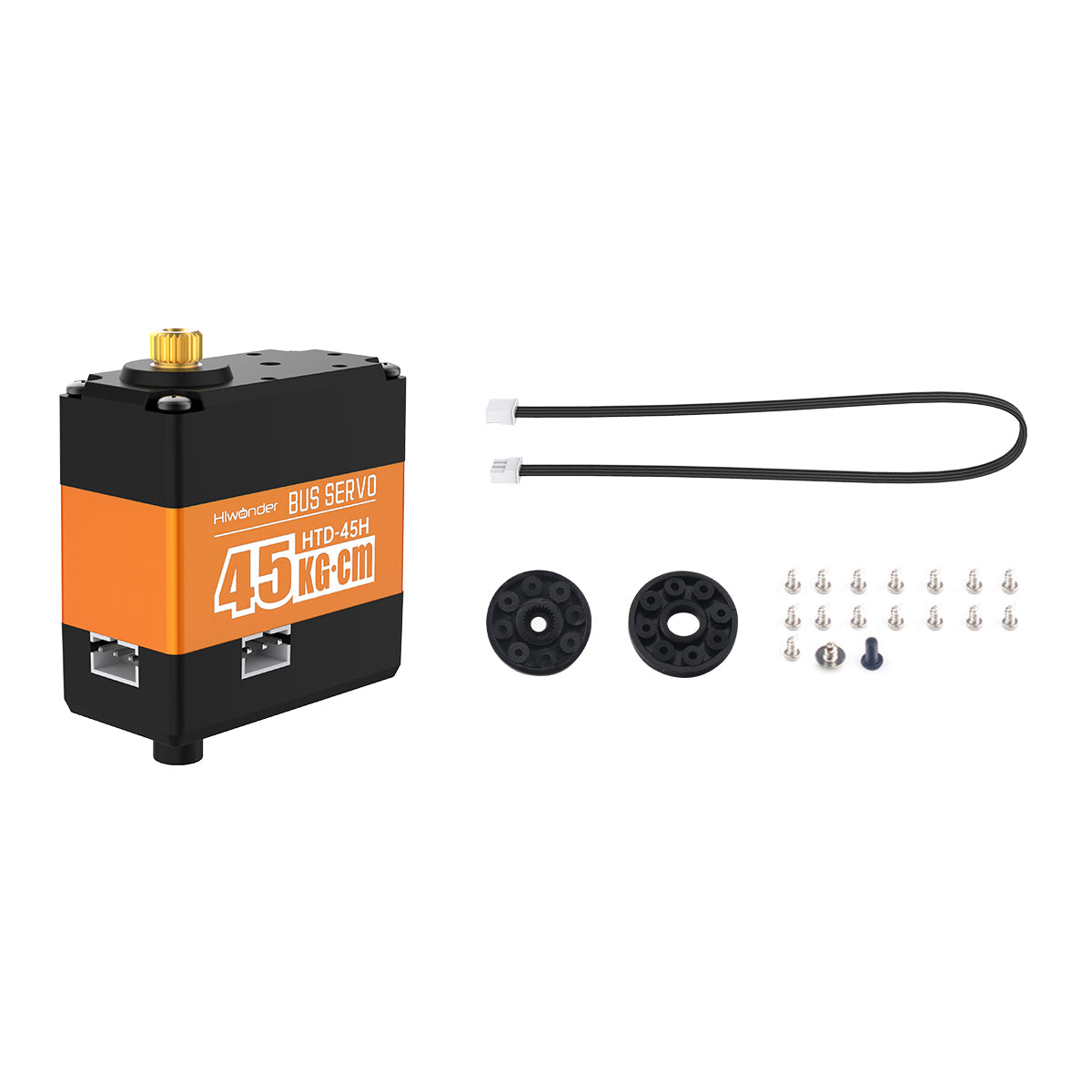 Image of HTD-45H High Voltage Serial Bus Servo 45KG Three Connectors