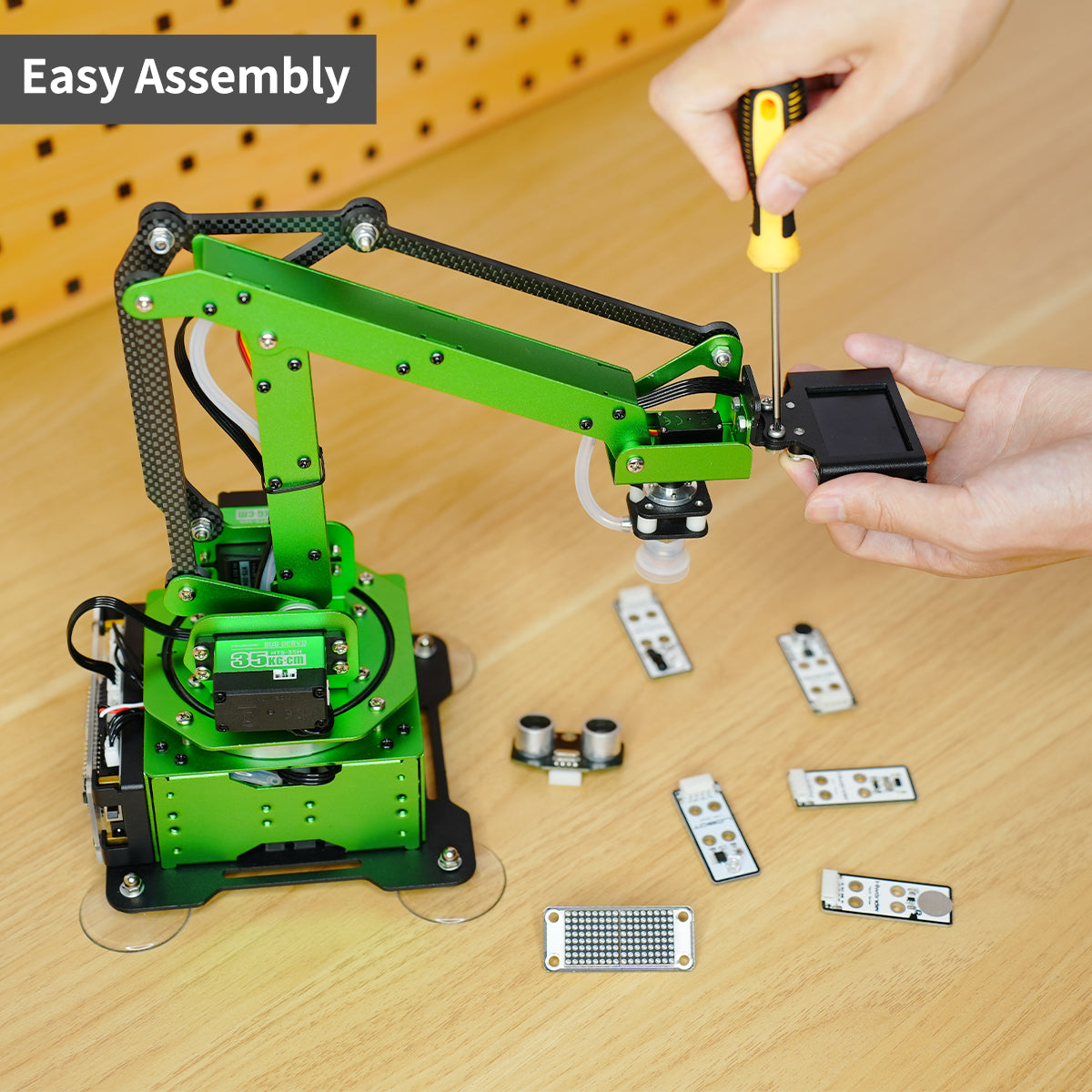 Image of MaxArm Open Source Robot Arm ESP32 Python Arduino Inverse Kinematics
