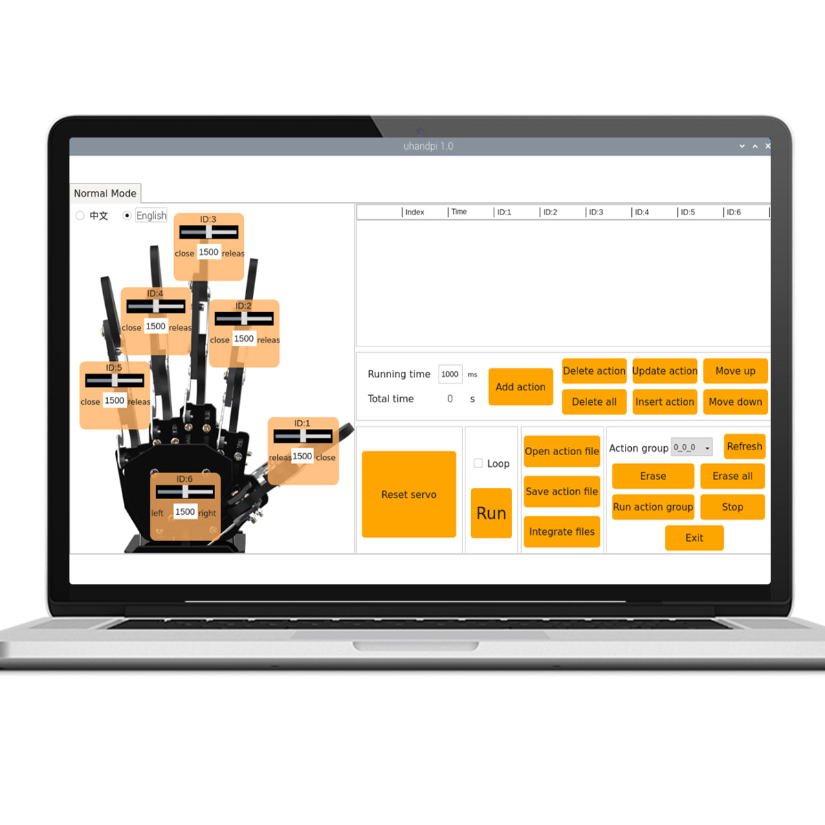 Image of uHandPi Raspberry Pi 5 AI Robotic Hand Vision Tracking Python