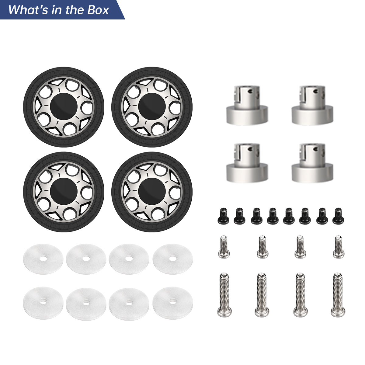 Image of Solid Rubber Tire 100mm High Load-bearing Wear-resistant AGV Tire