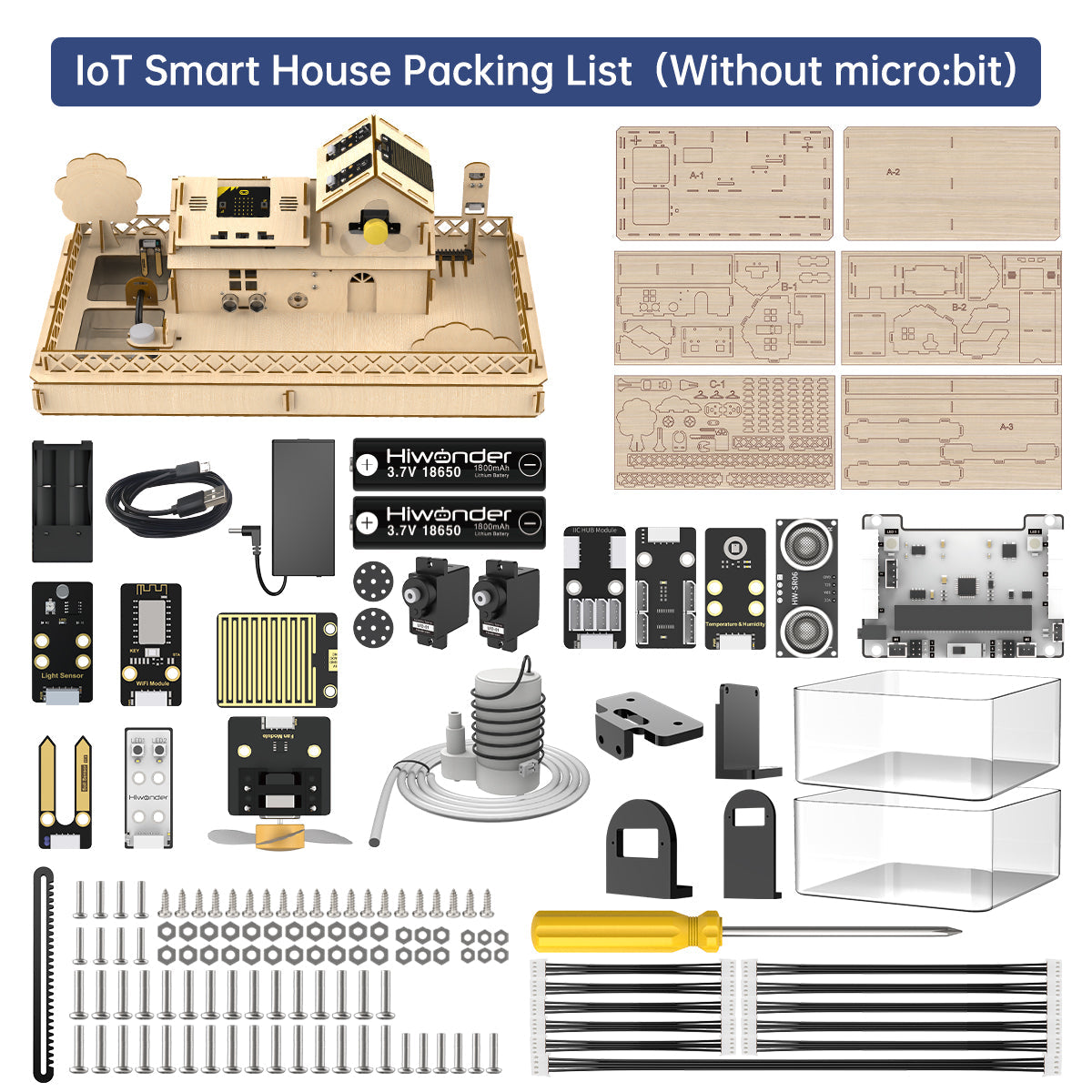Image of IoT Smart House Kit — Without micro:bit