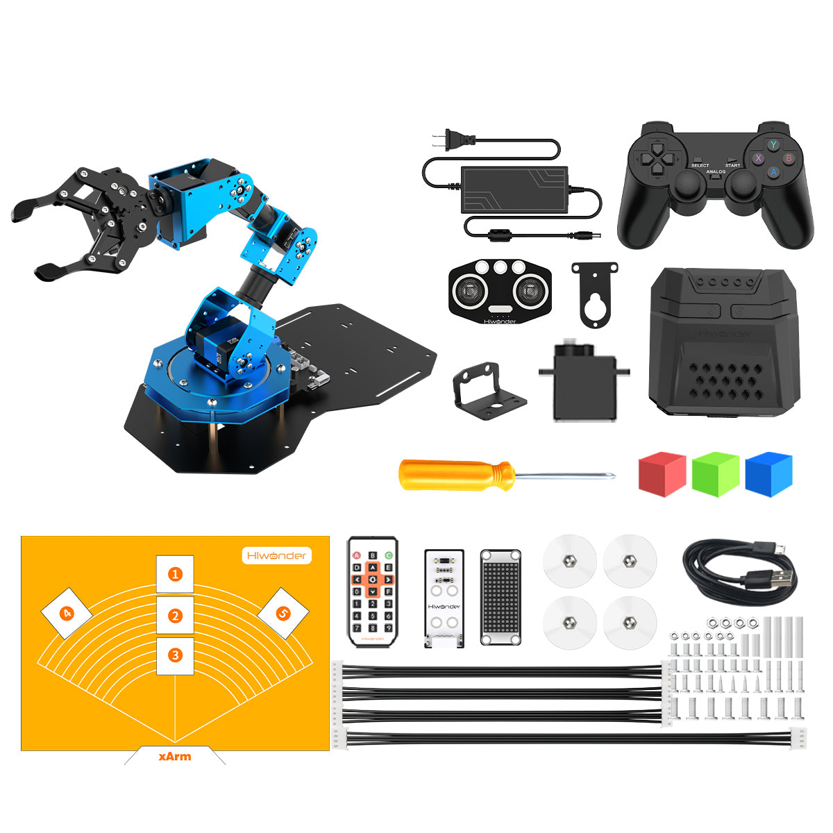 Image of xArm 2.0 Intelligent Robotic Arm Scratch & Python Programmable Kit