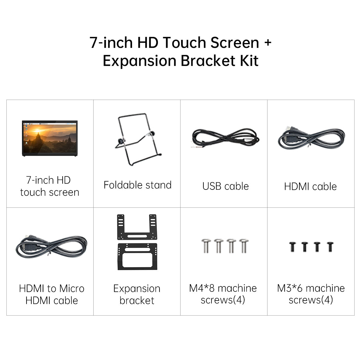 Image of 7-inch HD Touch Screen with Expansion Bracket Kit