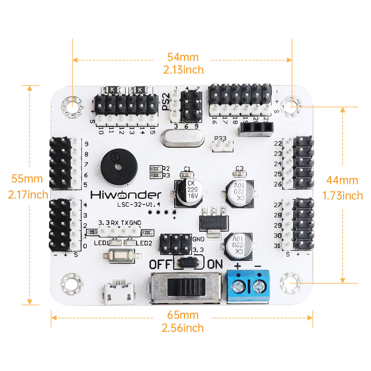 Image of LSC-32 32 Channel Digital Servo Controller with 16M Memory