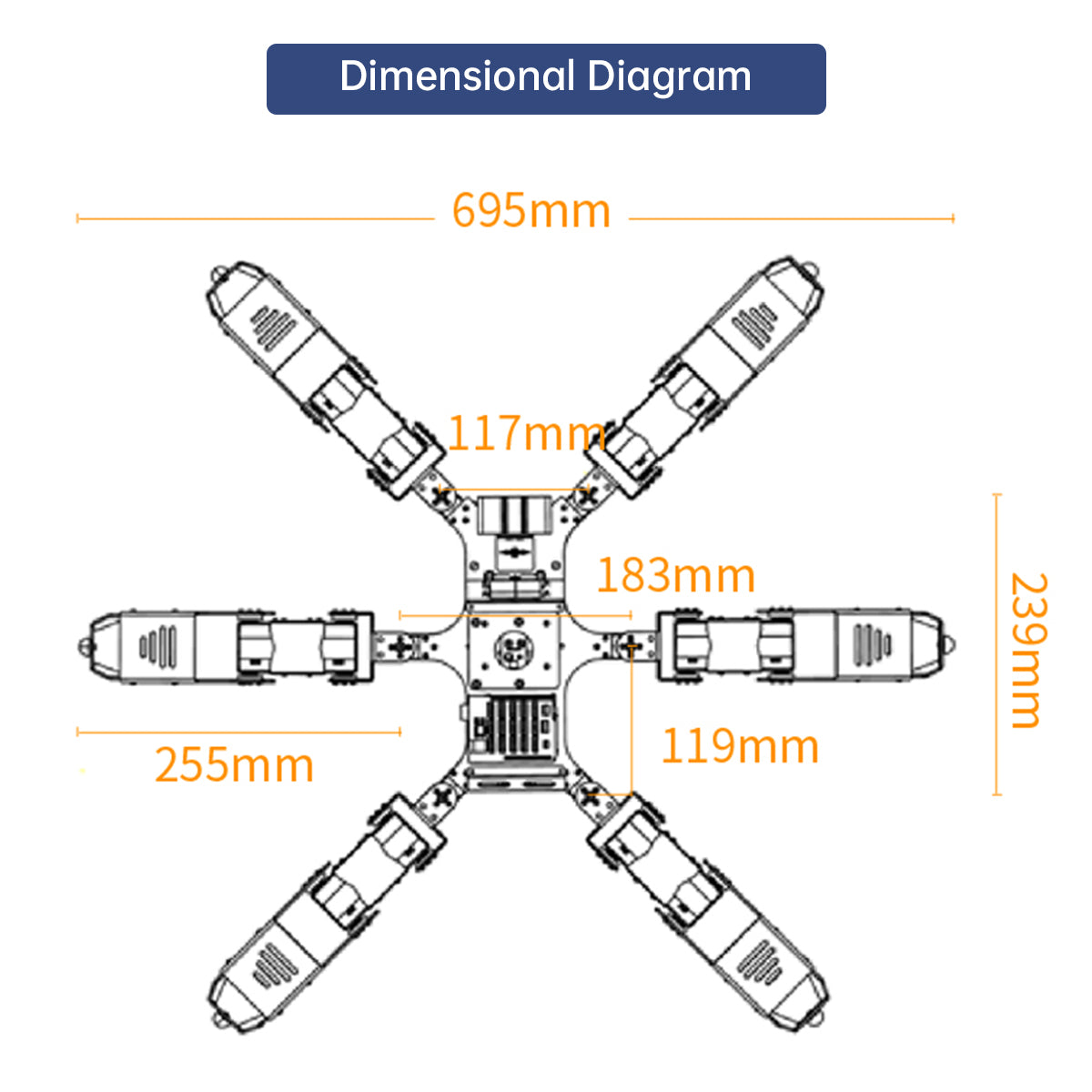 Image of Spiderbot Arduino Coding Robot with AI Voice Control