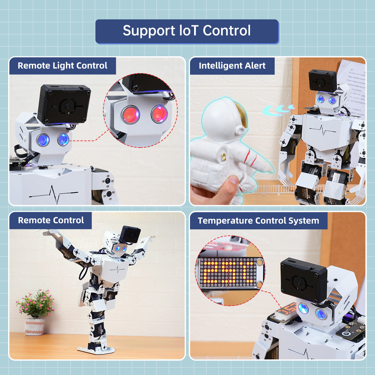 Image of Tonybot Humanoid Robot – Multimodal AI, Arduino, Scratch & Python
