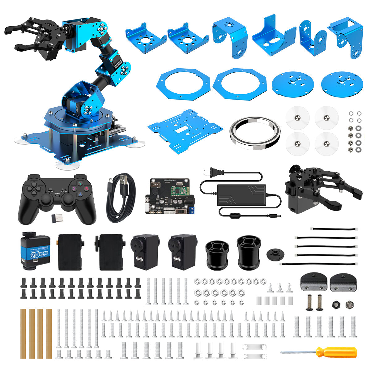 Image of xArm 1S Intelligent Bus Servo Robotic Arm for Programming