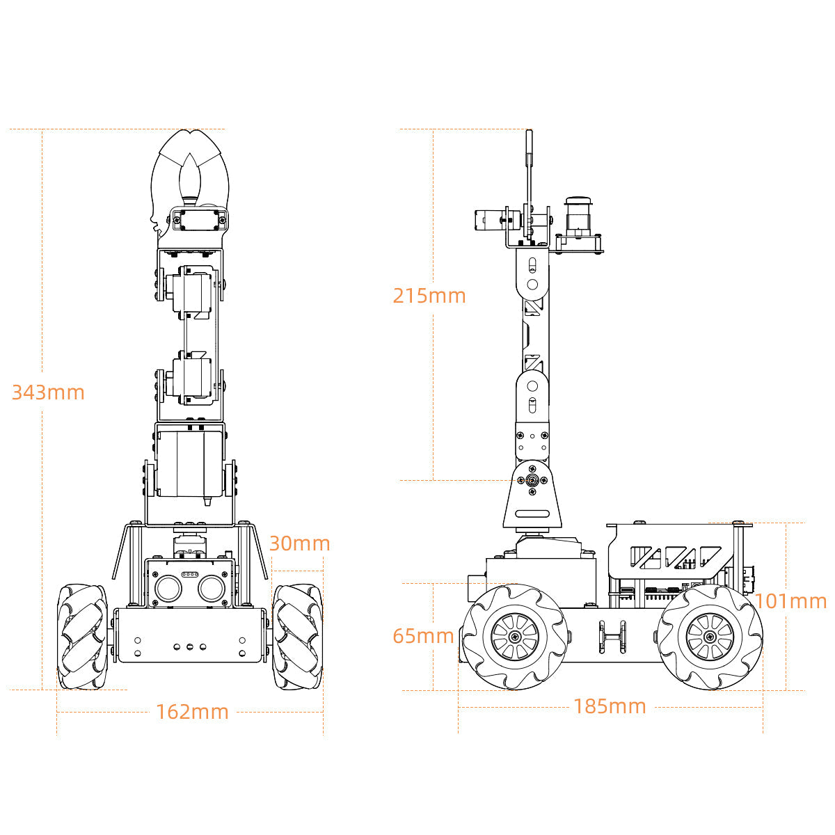 Image of MasterPi robot