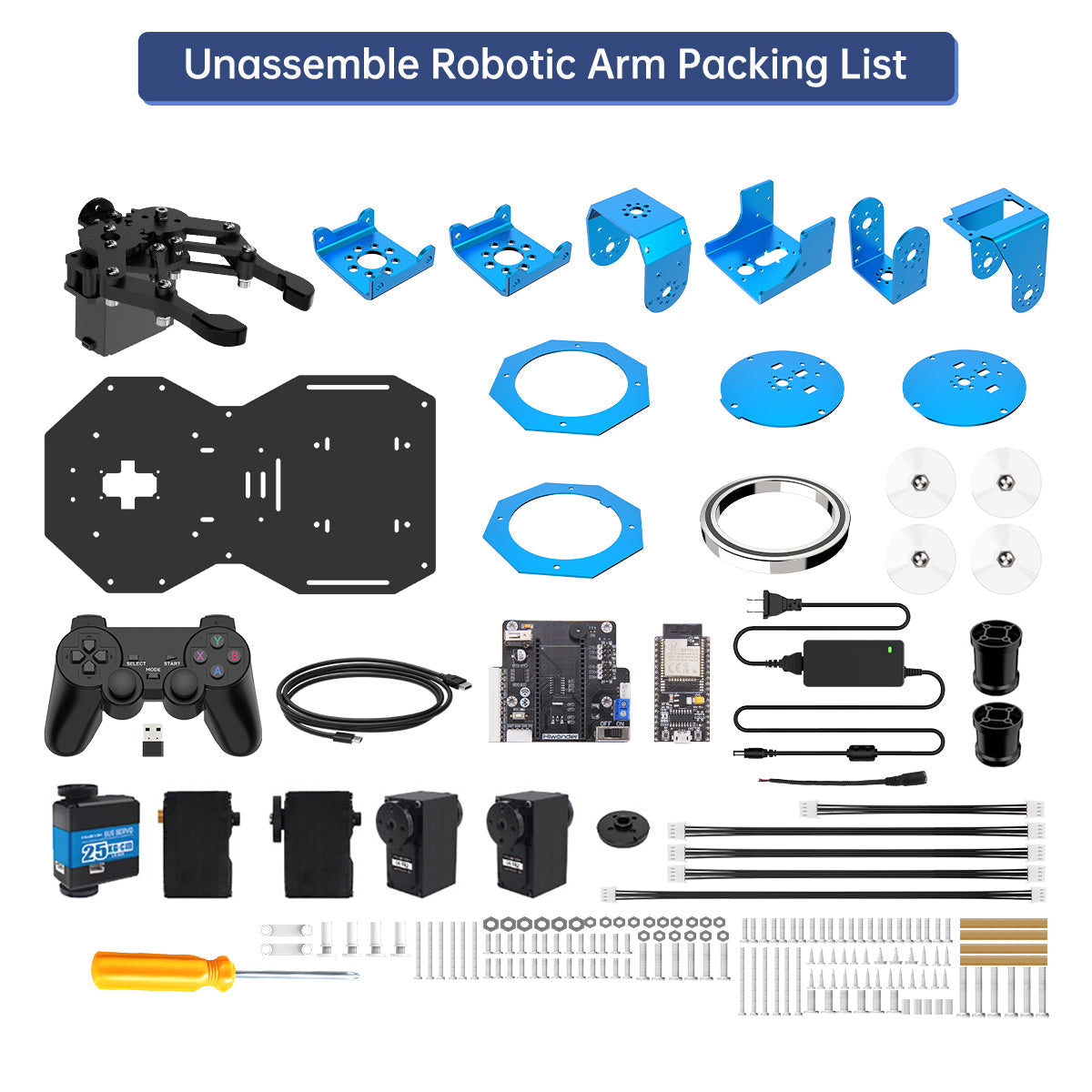 Image of xArm ESP32 Bus Servo Robotic Arm Python Programmable