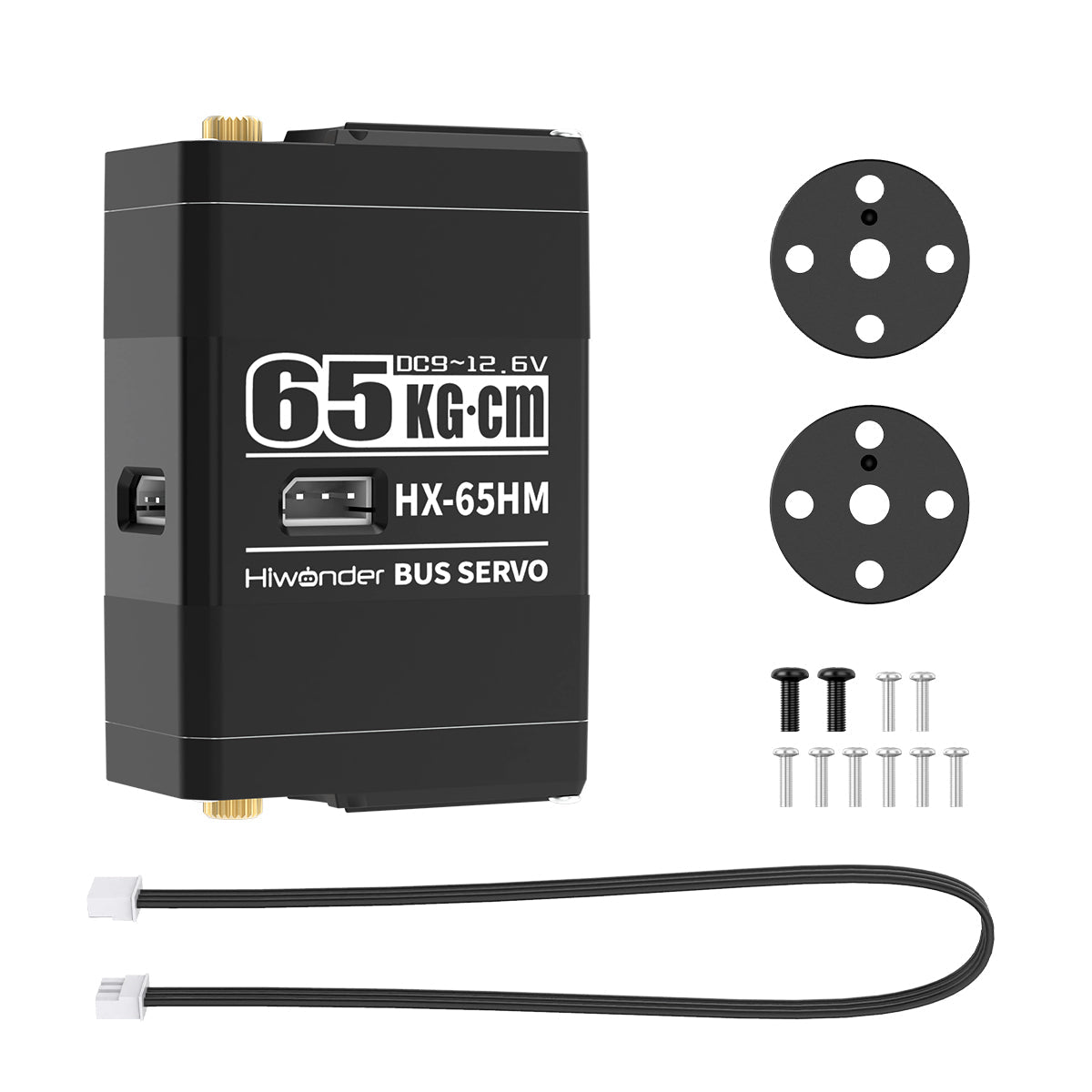 Image of Hiwonder HX-65HM Intelligent Serial Bus Servo Full Metal Gear 65KG 360°