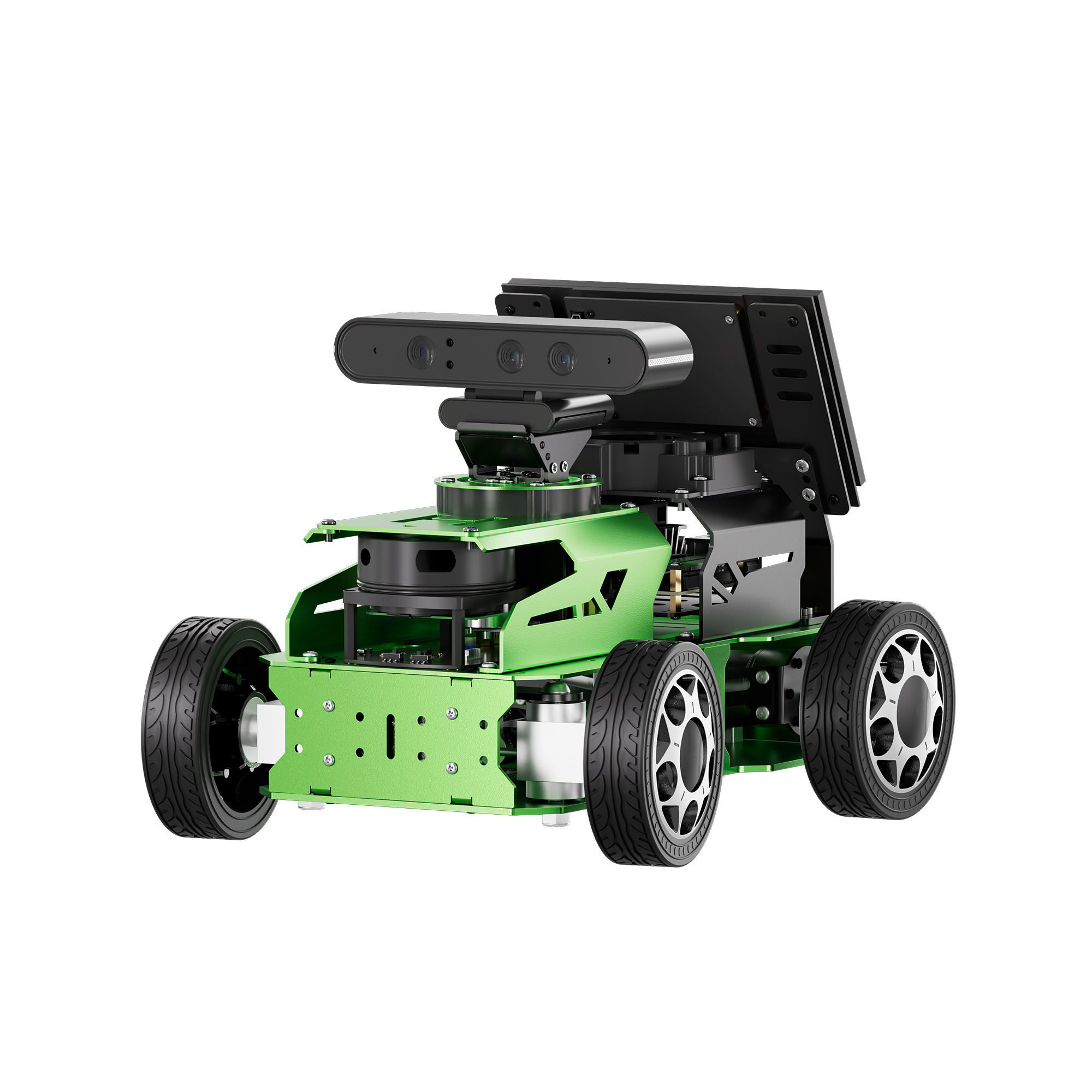 Image of JetAcker AI Robot Kit Jetson ROS1 ROS2 ChatGPT Voice Vision SLAM