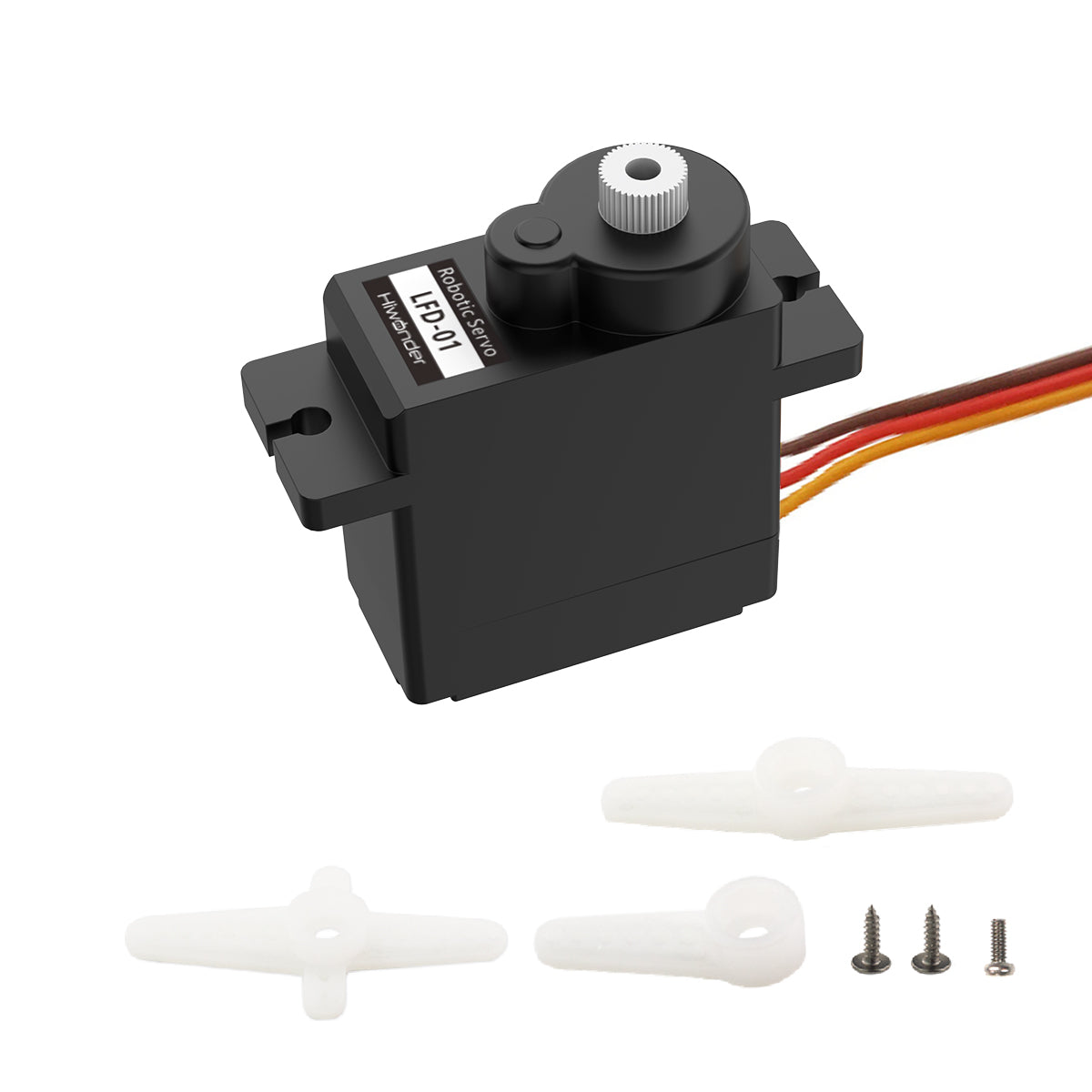 Image of LFD-01 Robot Servo 6V Micro Servo Anti-blocking Plastic Gear