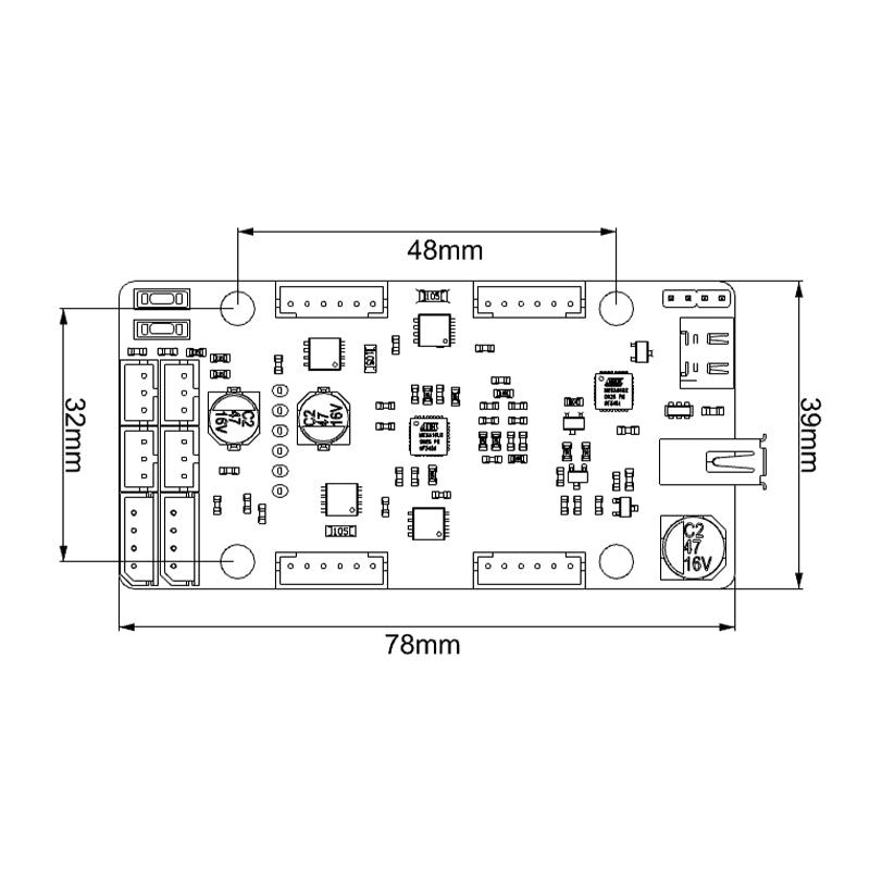 Image of miniROS Robot Controller STM32 6-14V Encoder Motor Bus Servo Power Supply