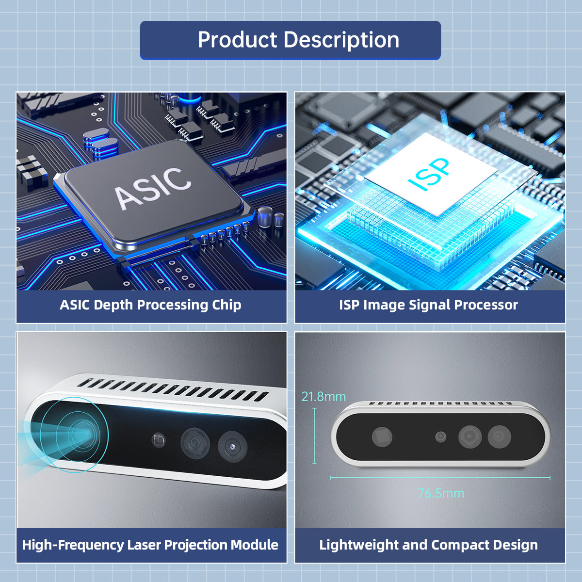 Image of Aurora930 Pro 3D Structured Light Depth Camera 3D Mapping ROS AI Vision Module