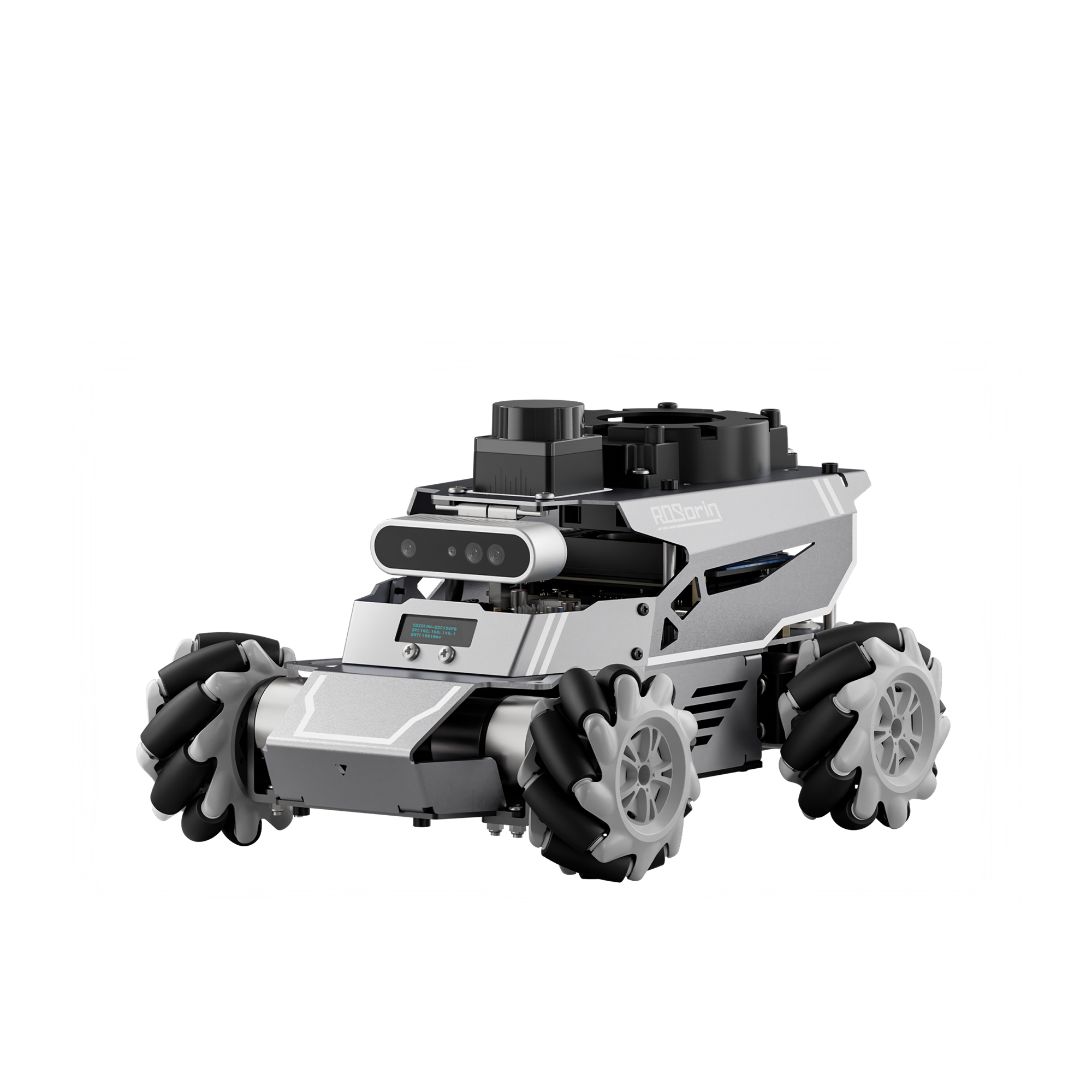 Image of ROSOrin ROS2 Smart Car Multimodal Large AI Model ChatGPT Gemini SLAM Mecanum Wheels