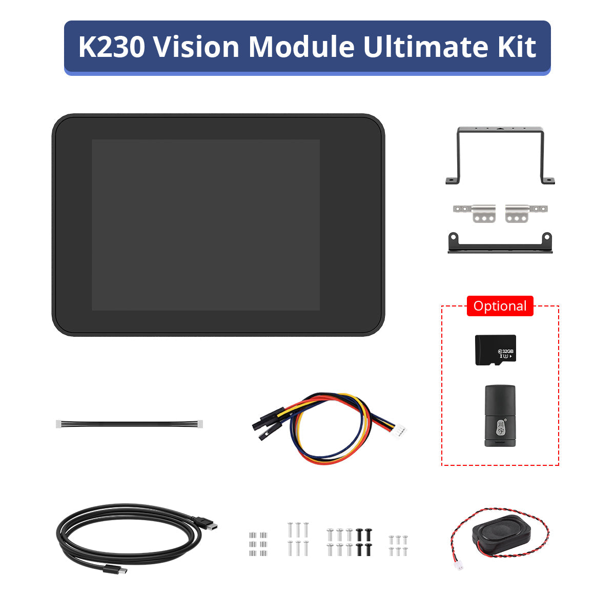 Image of WonderMK K230 Vision Module 6TOPS AI Large Model Dev Board CanMV Camera