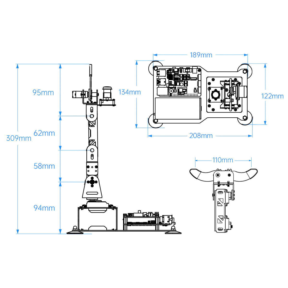 Image of ArmPi mini robot arm