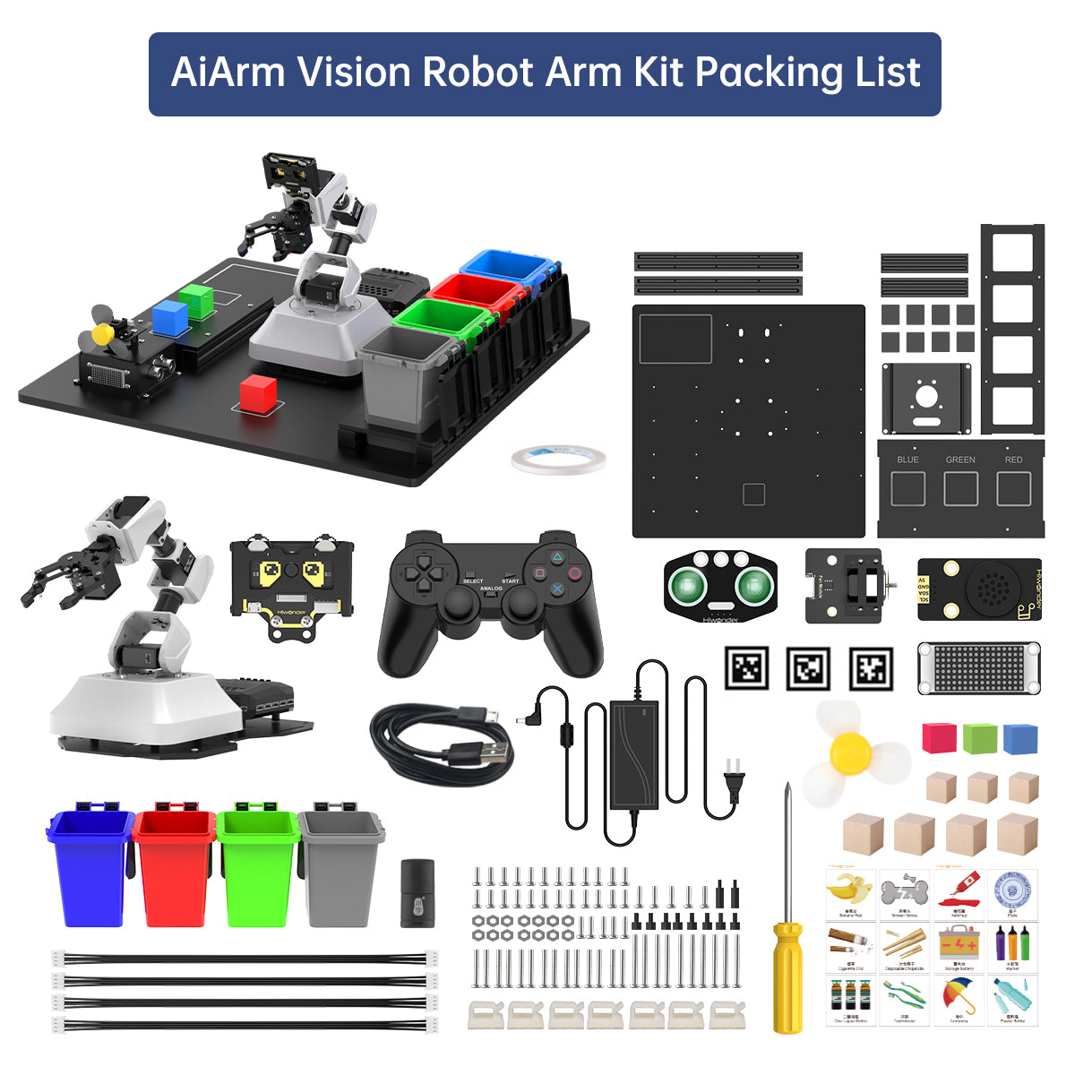 Image of AiArm vision robot arm kit