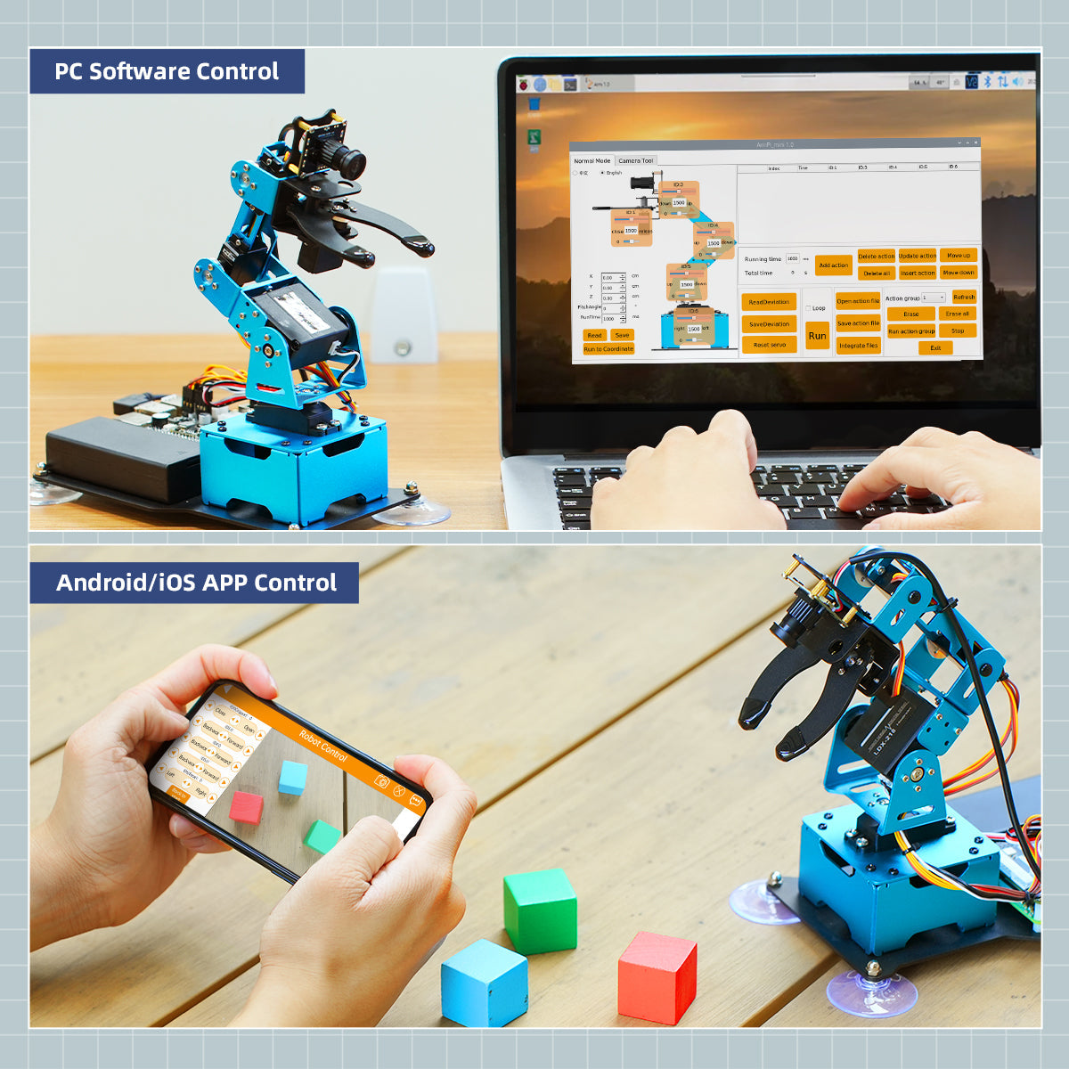 Image of ArmPi mini app control