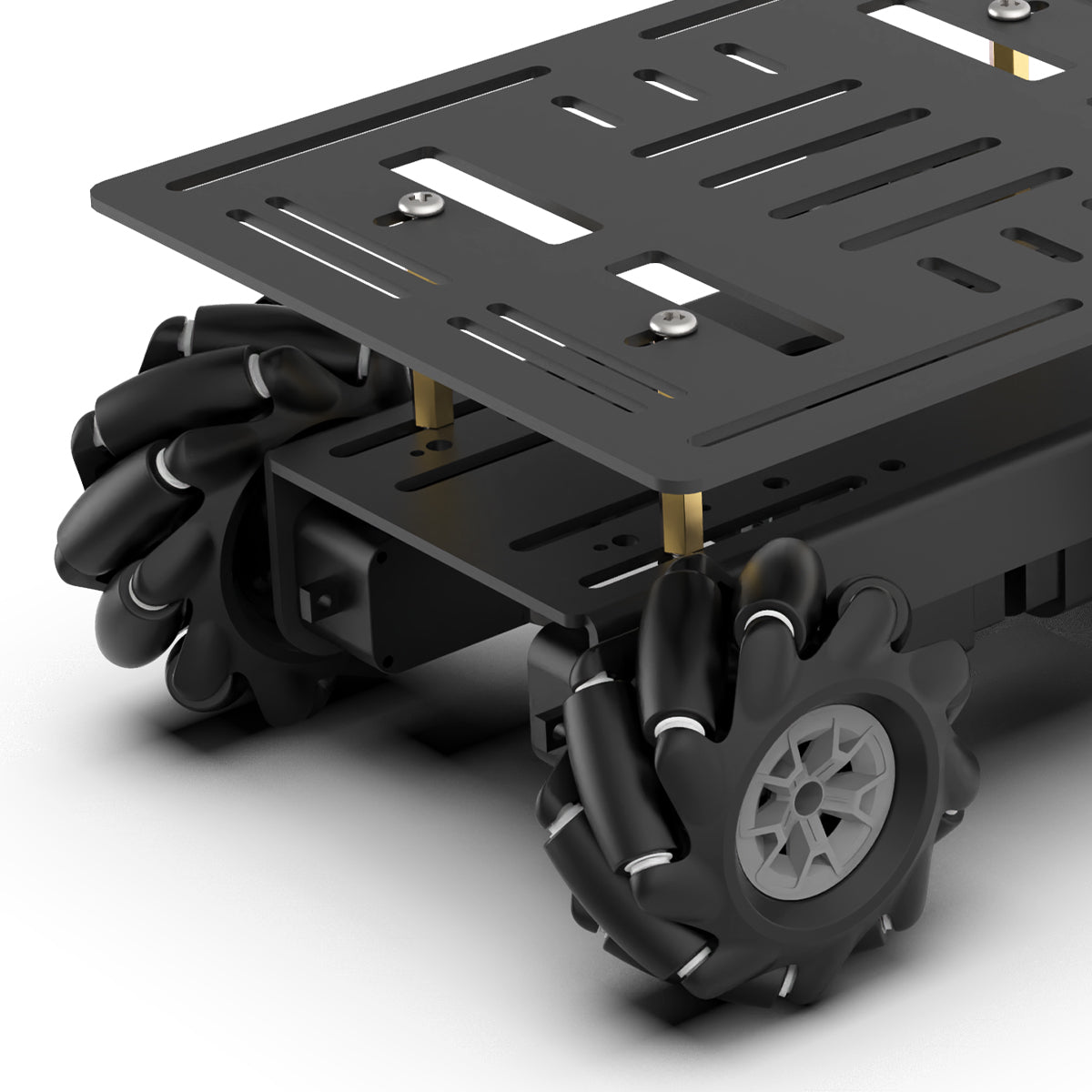 Image of Mecanum Wheel Smart Chassis Car Kit Unassembled