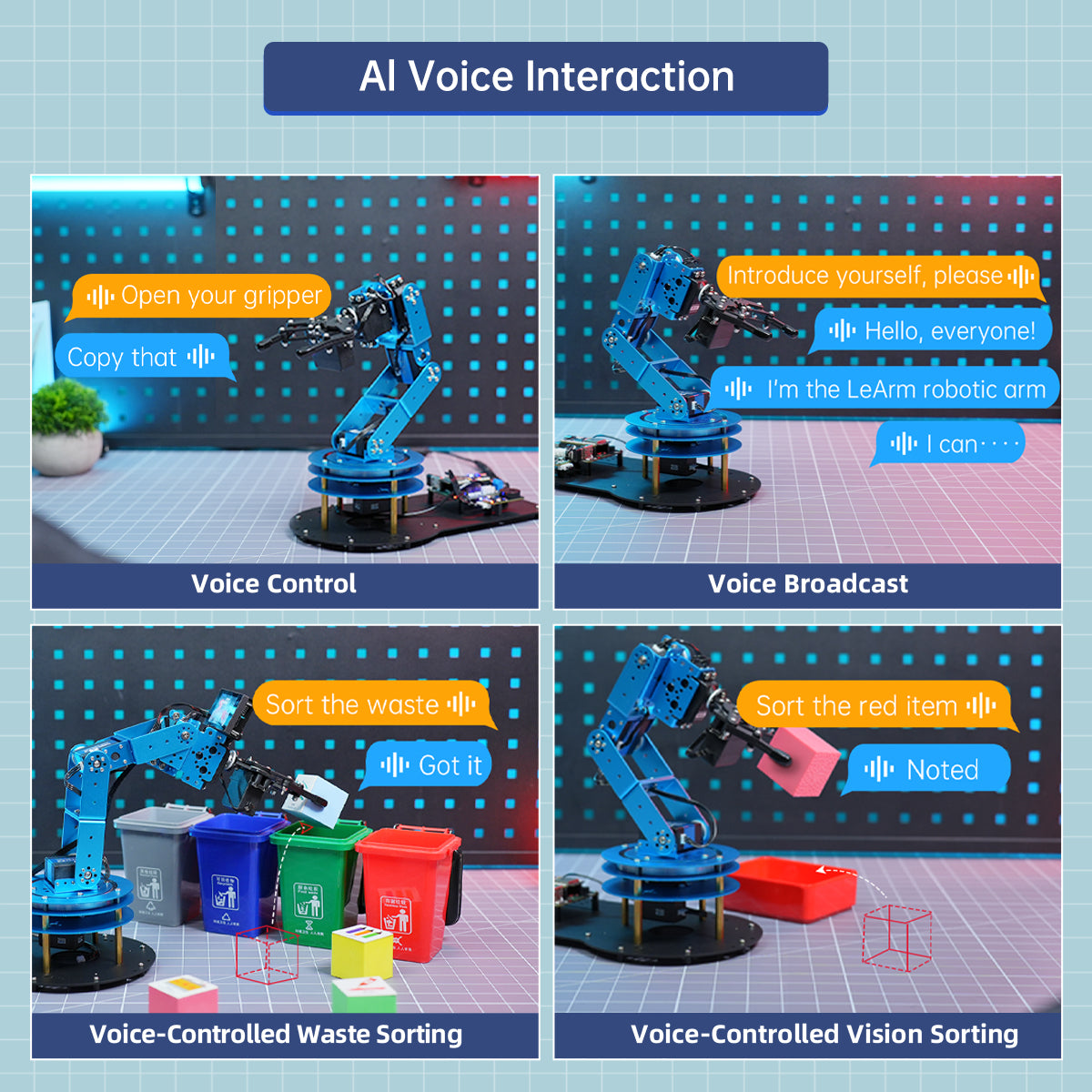 Image of LeArm AI robot arm