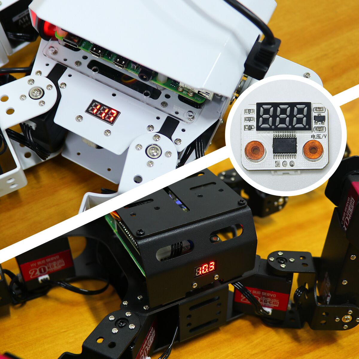 Image of Voltage Display Module Compatible with Robot