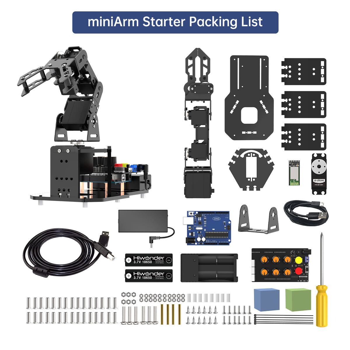Image of miniArm robotic arm kit