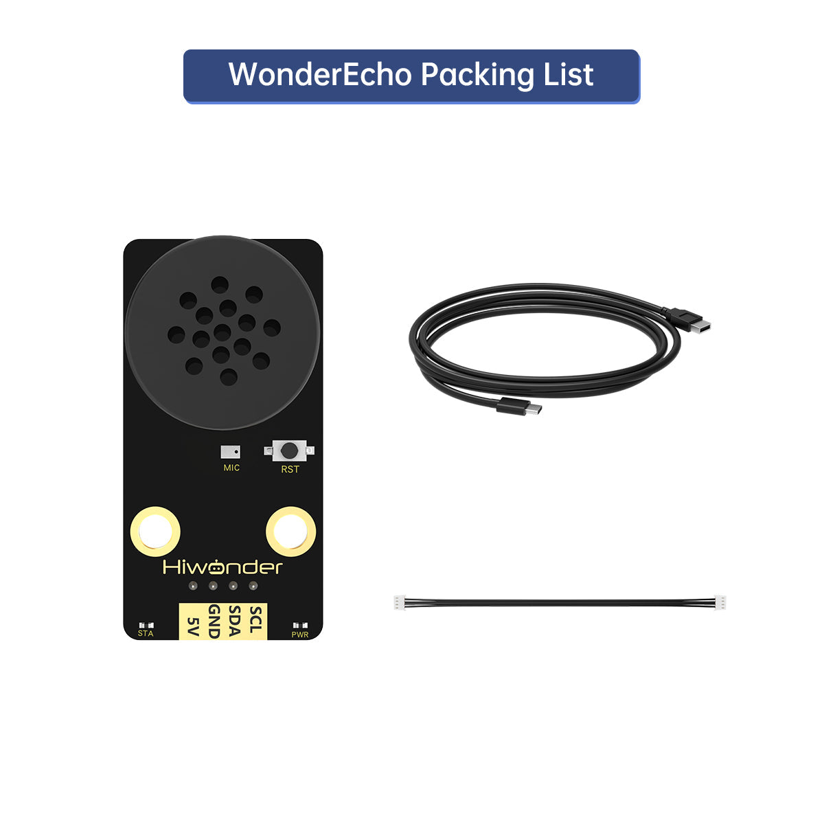 Image of WonderEcho AI Voice Recognition Module Voice Broadcasting Offline