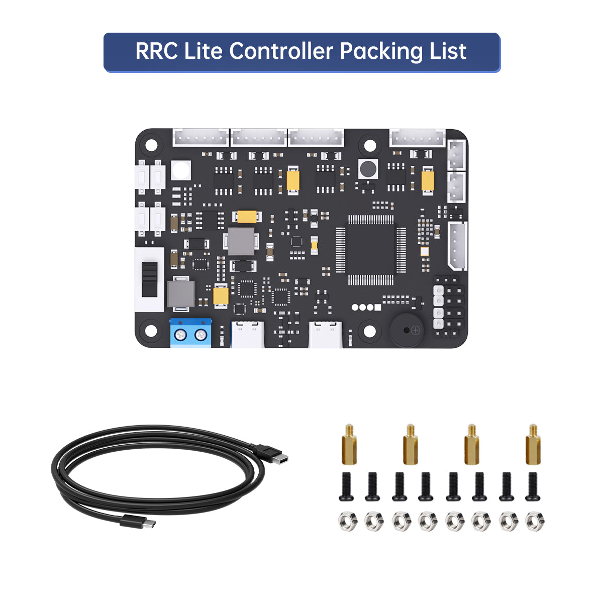 Image of RRC Lite Controller STM32 Raspberry Pi 5 IMU Encoder Motor Servo USB
