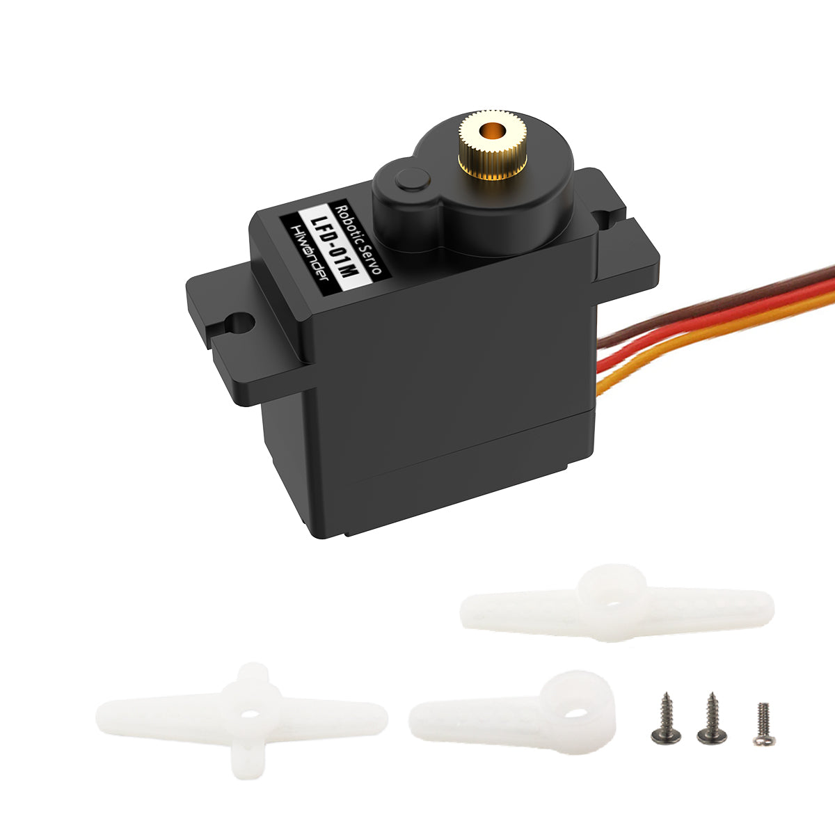 Image of Hiwonder LFD-01M Robot Servo 6V 14g Micro Servo Anti-blocking Metal Gear
